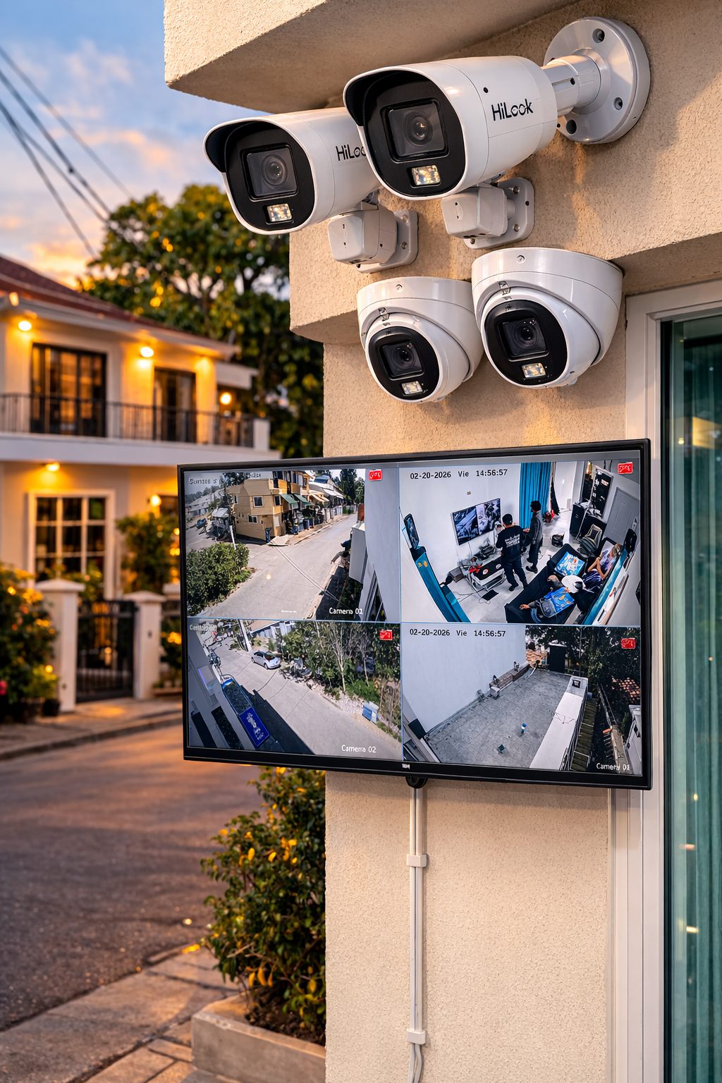 Camaras y sistema de seguridad